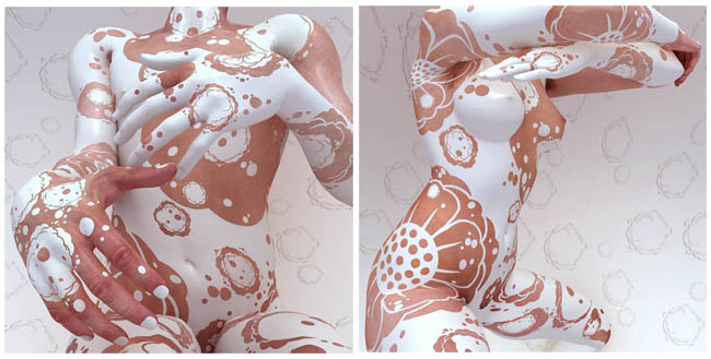 Painted Bodies - Embodied Paintings (Kim Joon)